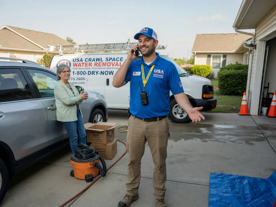 Crawl Space Water Removal Pauline, SC FAQs